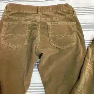 Red Engine brand Camel color corduroy size 26 Scarlett style signature bootcut